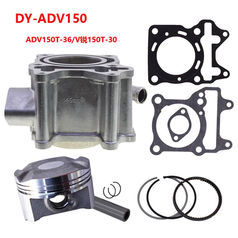 Motorcycle Piston - Kit de anillo y pistón de