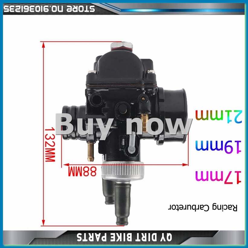 Carburador de motocicleta PHBG - Motorcycle Carburetor reseña y precio