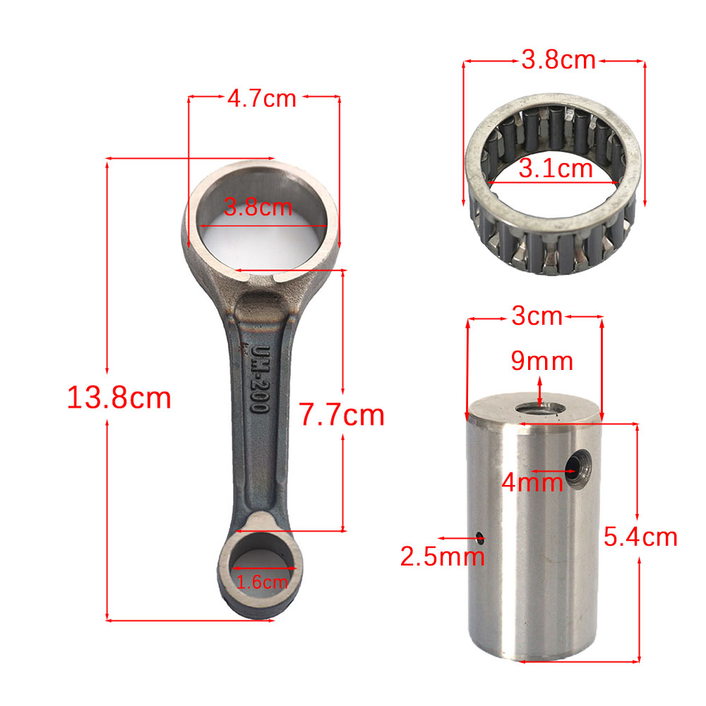 Biela de cigüeñal para motor L - Motorcycle Crankshaft reseña y precio