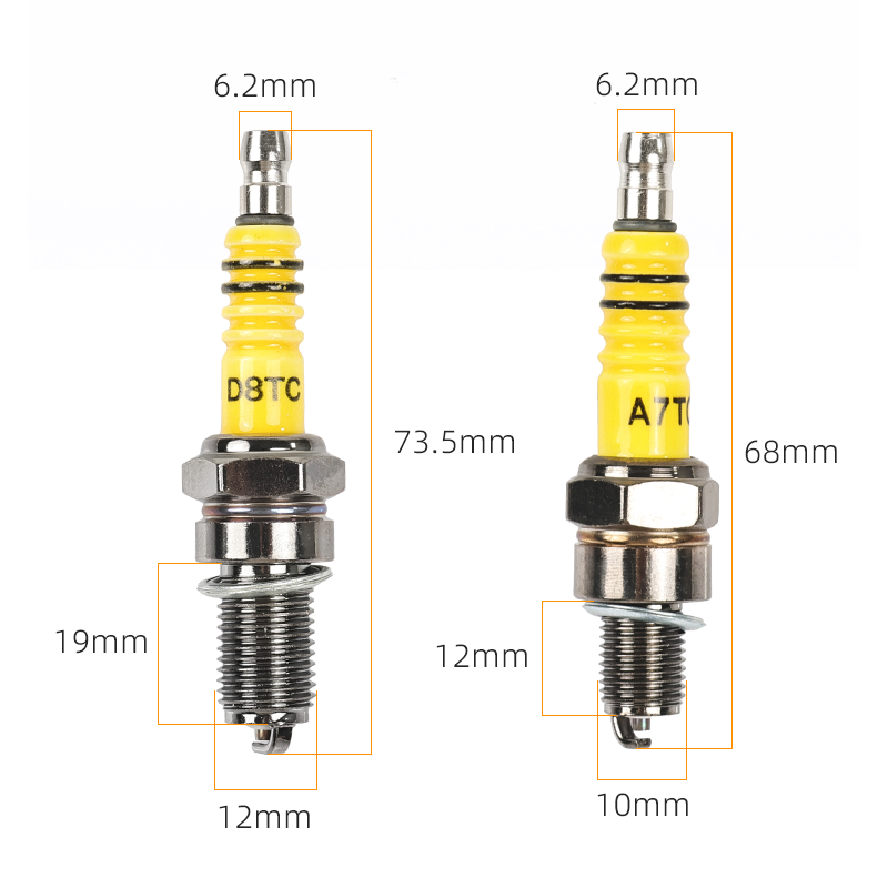Bujías estándar, accesorios de - Motorcycle Spark Plug reseña y precio