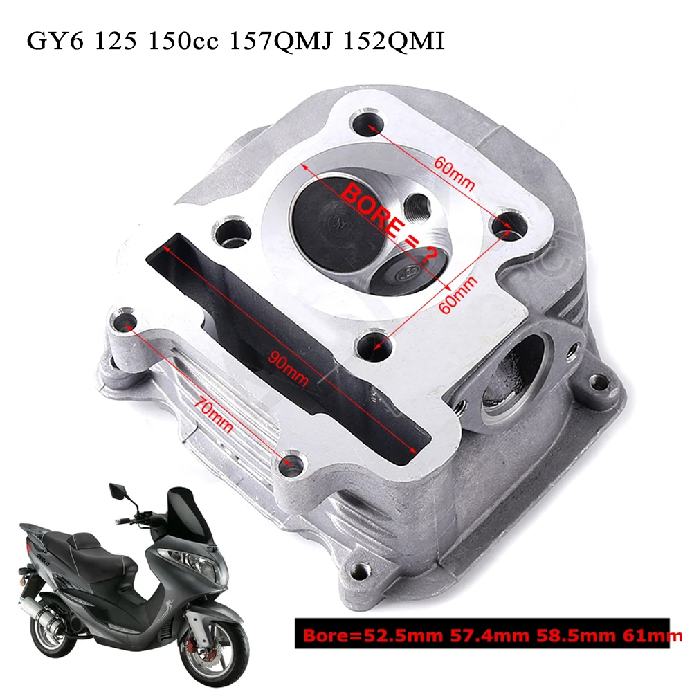 Cabezal de cilindro GY6 para m - Motorcycle Engine Parts reseña y precio