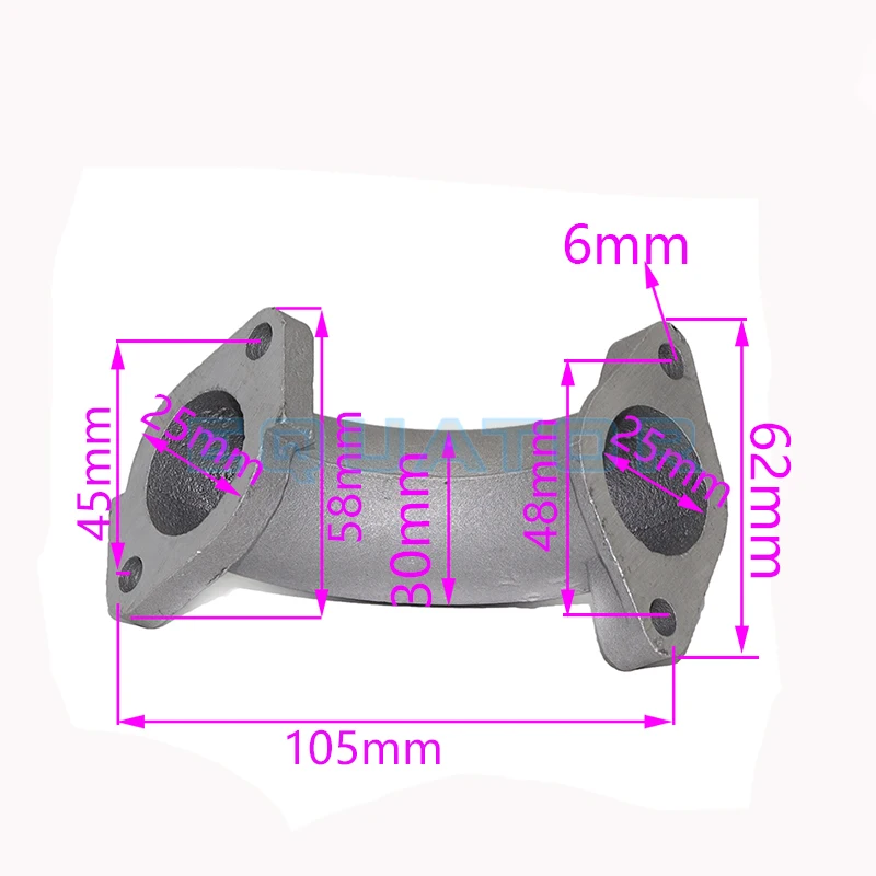 Colector de admisión de carbur - Motorcycle Gasket reseña y precio